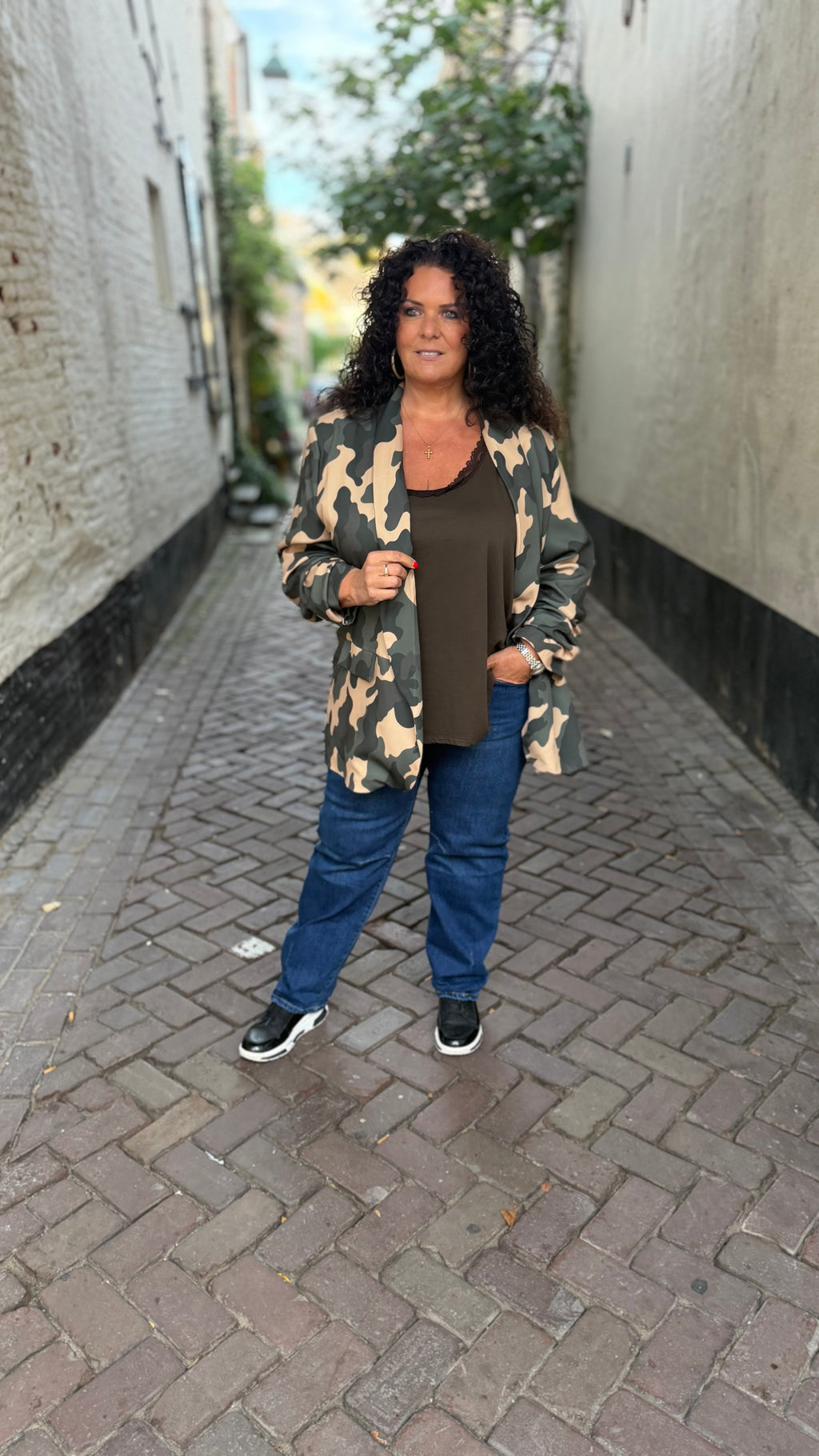 Camouflage blazer 44 t/m 48