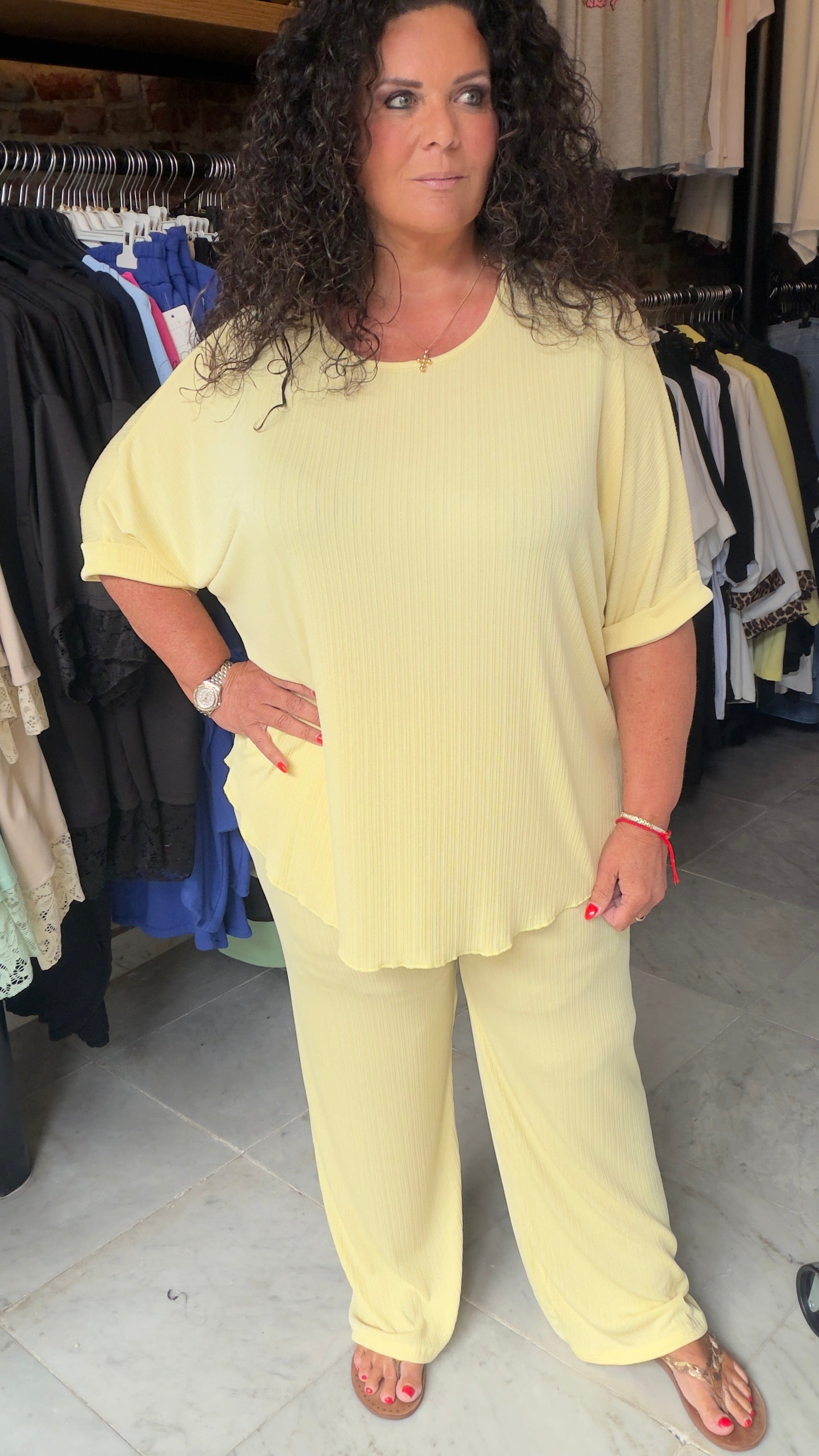 Twee delig pak Sandy 44 t/m 48