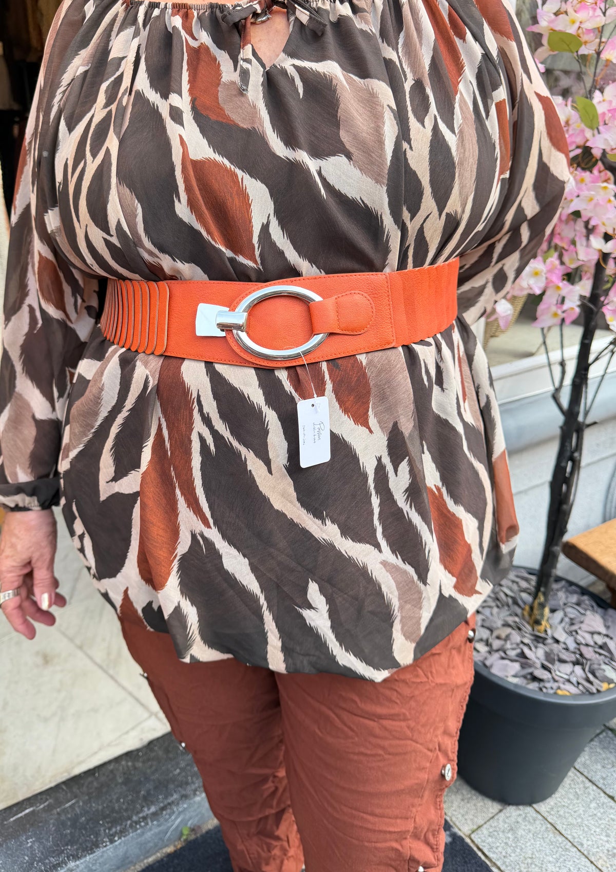 Lange stretch riem
