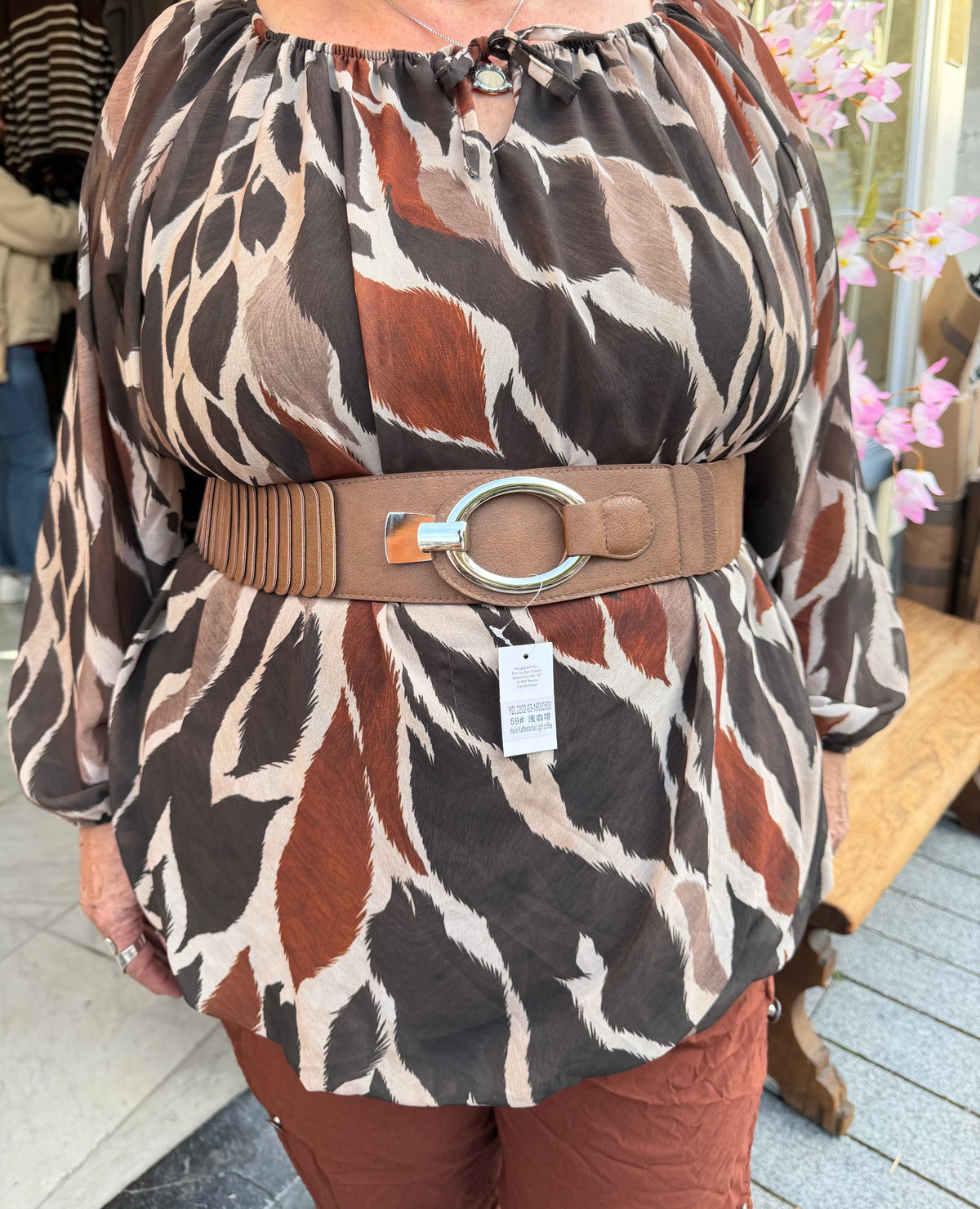 Lange stretch riem