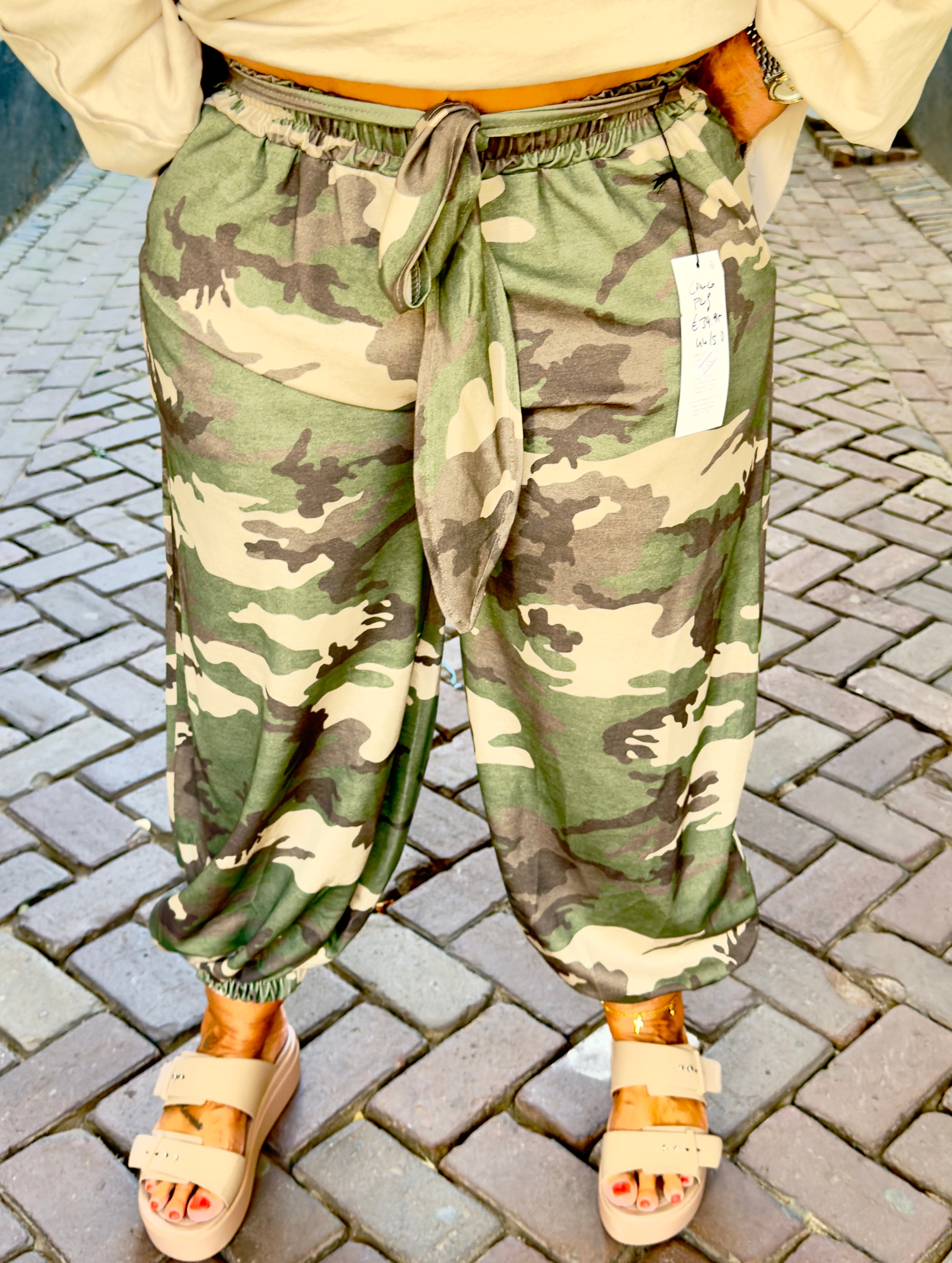 Camo pofbroek 44 t/m 50
