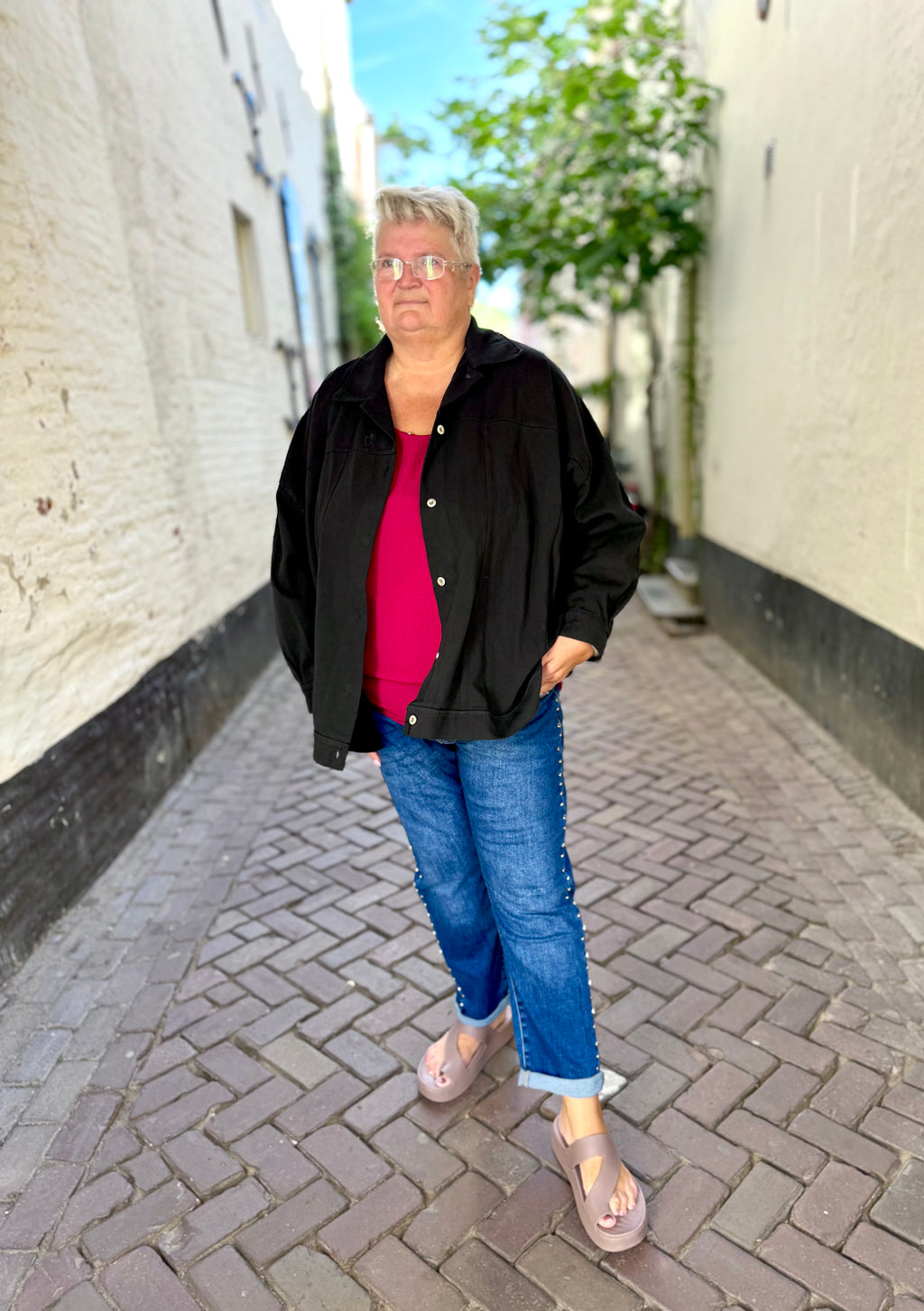 Jeansjack 52 t/m 60