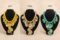 Ketting met tros platte knopen