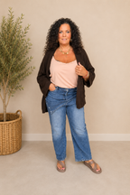 Omslag jeans 44