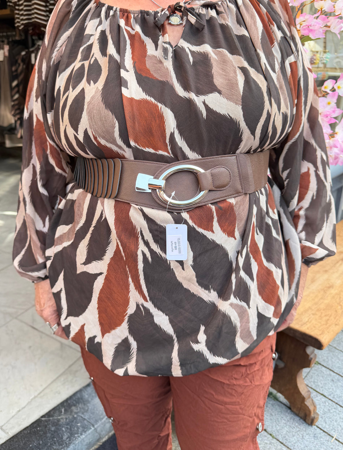 Lange stretch riem