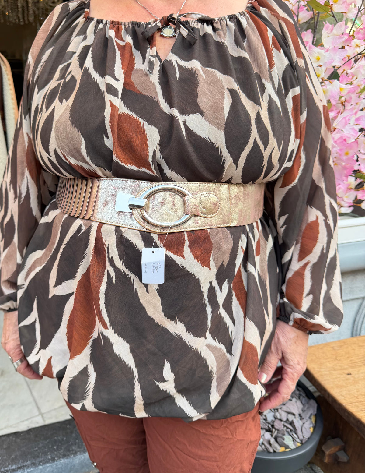 Lange stretch riem