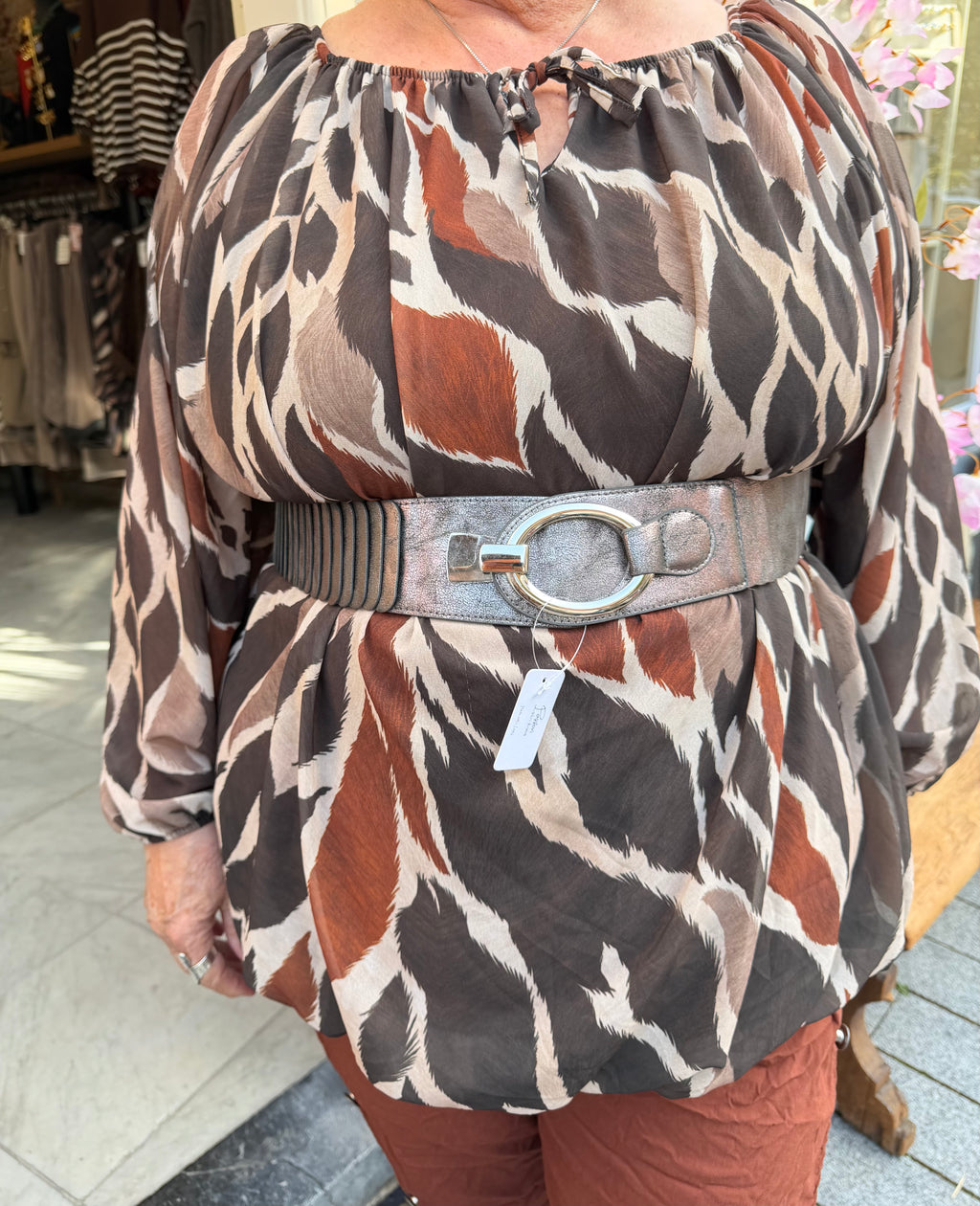 Lange stretch riem