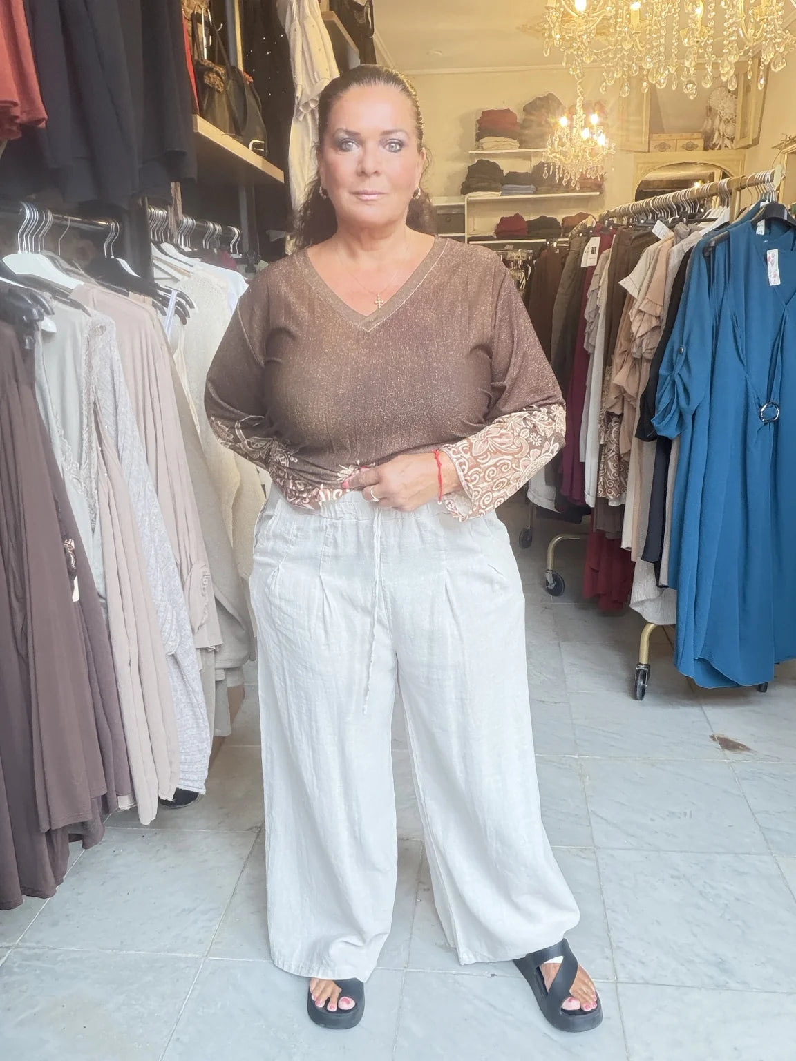 Wijde broek